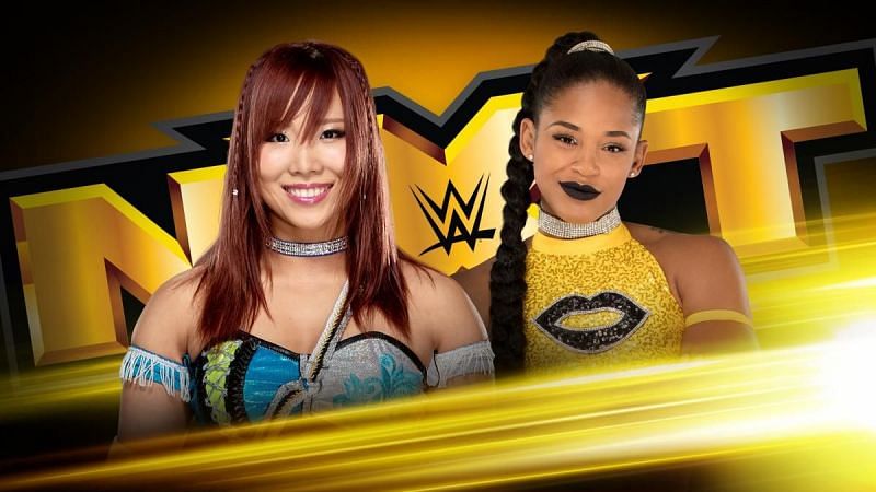 Bianca Belair and Kairi Sane faced off in the second round of the 2017 Mae Young Classic.