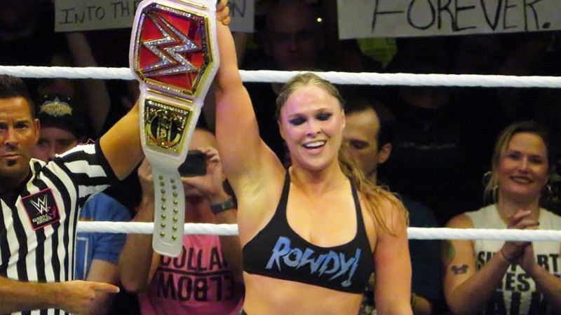Ronda Rousey has been a dominant force since joining the WWE at the 2018 Royal Rumble.