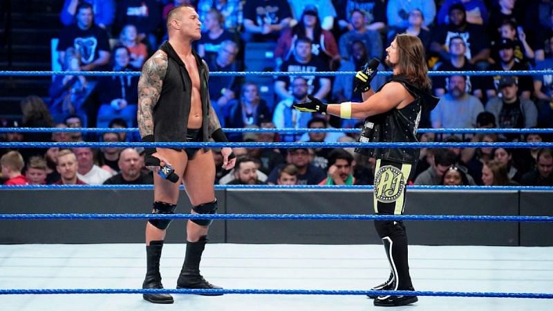 Orton and Styles will face off at WrestleManiaEnter caption
