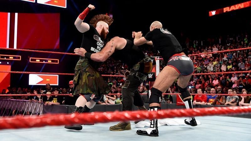 The Bar beats gown Braun Strowman