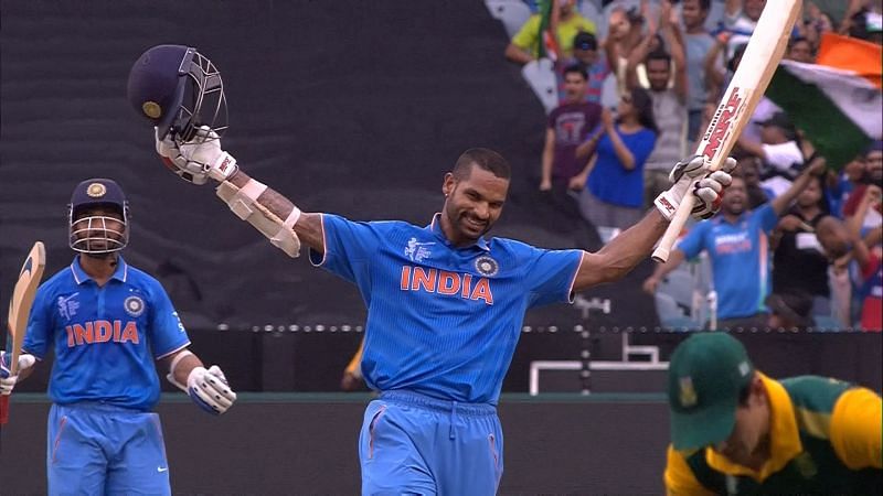 Shikhar Dhawan has proved his mettle in ICC Tournaments