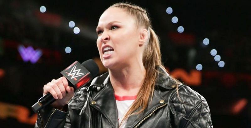 Heel Ronda Rousey is vicious on the mic