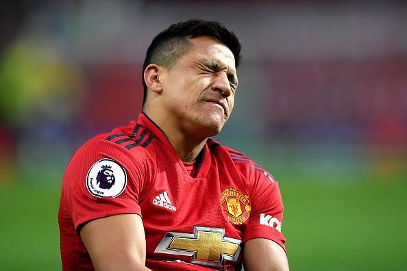 Alexis Sanchez has struggled for form in the Manchester United shirt