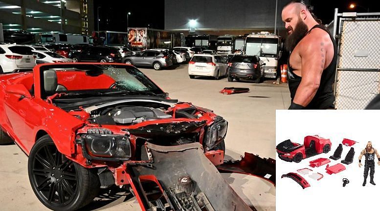 Braun strowman car deals toy