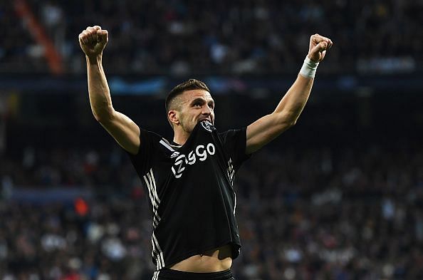 The attacker put up a great show as Ajax defeated Real Madrid to progress into the quarterfinals