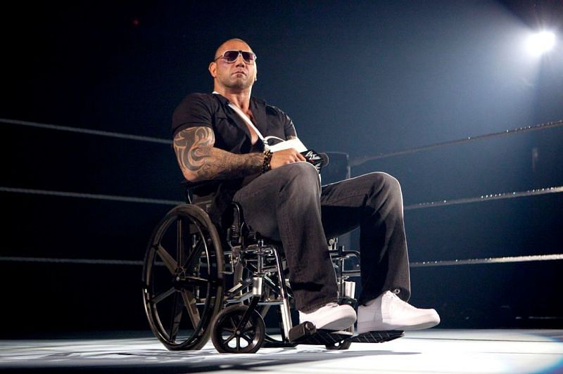 The last time Batista took Raw hostage.