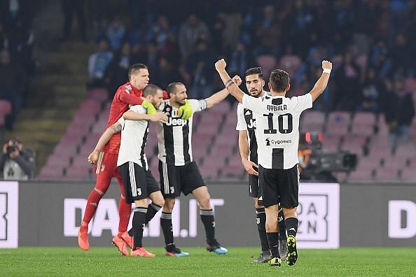 Juventus' defense stood strong in the second half