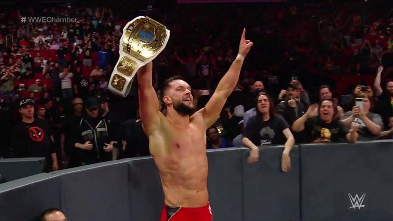 Finn Balor won the Intercontinental championship at Elimination Chamber