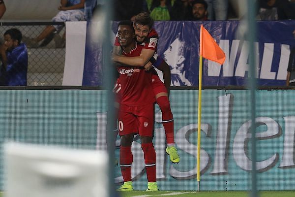 Ogbeche has scored 55% of the NorthEast United FC&acirc;s goals this season (Image Courtesy: ISL)