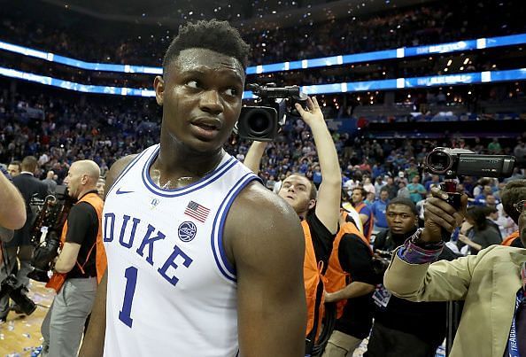 Zion Williamson will be in action for Duke today