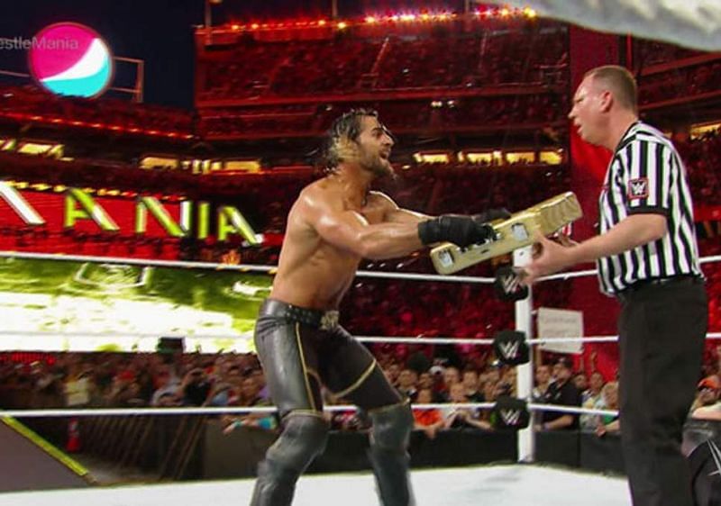 Rollins shocked the wrestling world in the main event of WrestleMania 31