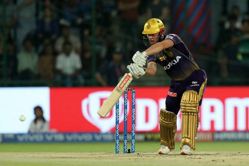 Chris Lynn is yet to make a significant contribution with the bat .( Image source: iplt20.com)