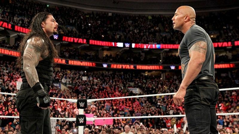 The Rock and Roman Reigns