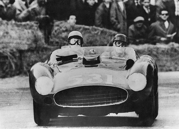 Alfonso de Portago (left) was a driver whose career was cut tragically short in the 1950s.