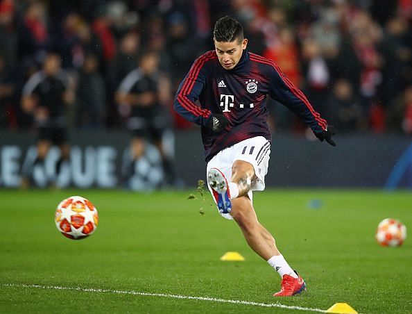 James Rodriguez would be a good upgrade on Mesut Ozil