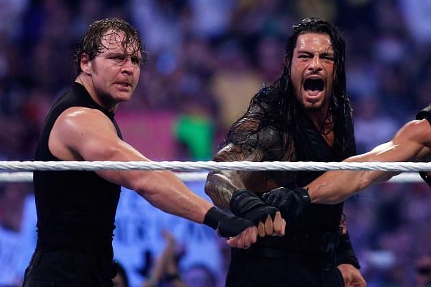 roman reigns and dean ambrose should win raw tag team title