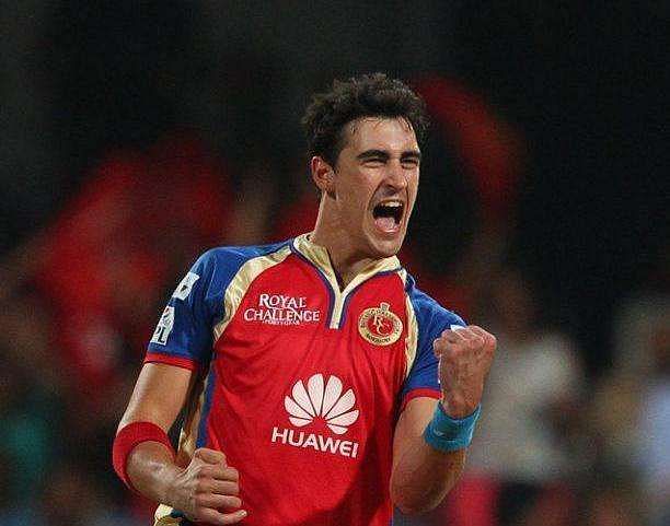 Mitchell Starc played for RCB in IPL 2014 and 2015