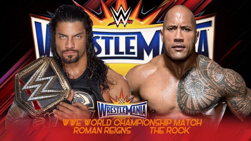 A match between The Rock and Roman Reigns would be a truly epic contest.
