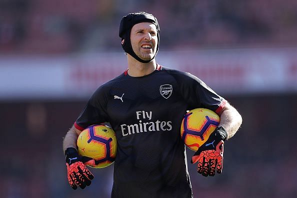 Petr Cech will start in goal