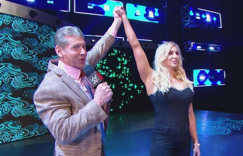 Vince gifted Charlotte her opportunity at the title