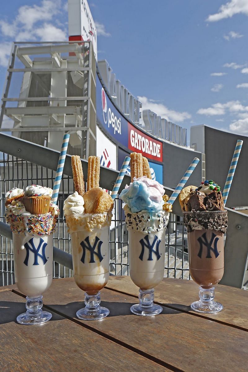 Milkshakes at Yankee Stadium / Photo courtesy of the New York Yankees