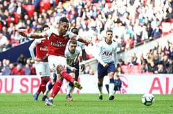 Twitter reacts as Pierre-Emerick Aubameyang misses penalty against Tottenham