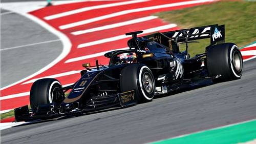 Haas' Romain Grosjean.