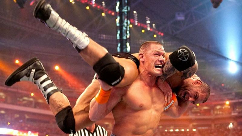 Cena defeated Batista at WrestleMania 26