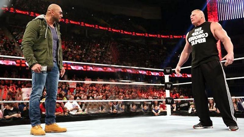 Batista needs to fight Brock before he departs again