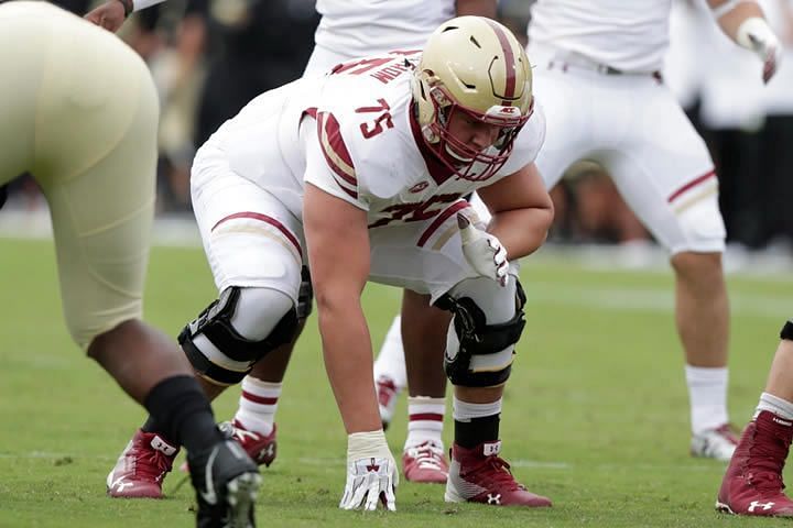 Lindstrom started the final nine games as a true freshman at right tackle