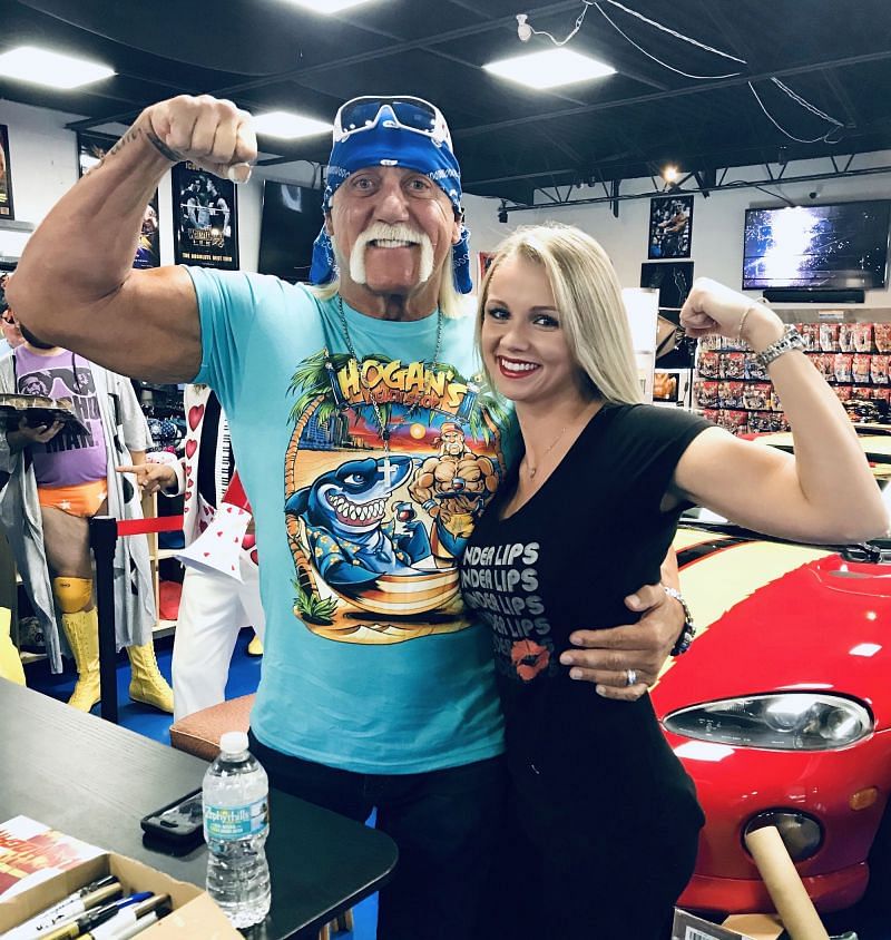 Hulk Hogan with Jeanette Horning (Photo courtesy of Jeanette Horning)