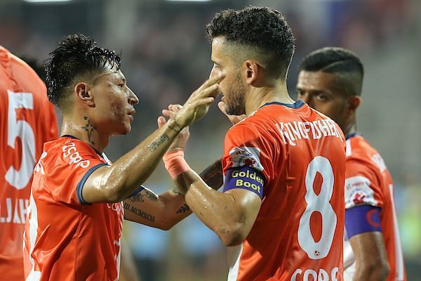 FC Goa once again proved that they are the best attacking force in the league by scoring a massive 36 goals in 18 matches (Image Courtesy: ISL)