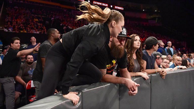 Will Ronda interfere and beat both of them down?
