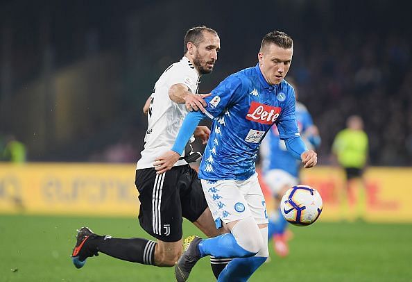 Zielinski impressed in the match