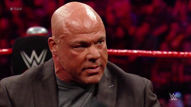 Kurt Angle will be facing Baron Corbin at WrestleMania 35 in his retirement match