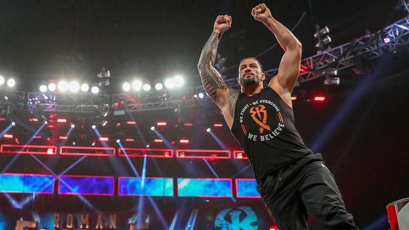 Roman Reigns kicks off Raw.