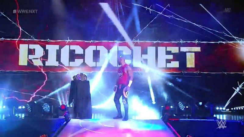 Ricochet had championship gold on his mind after a huge announcement on NXT