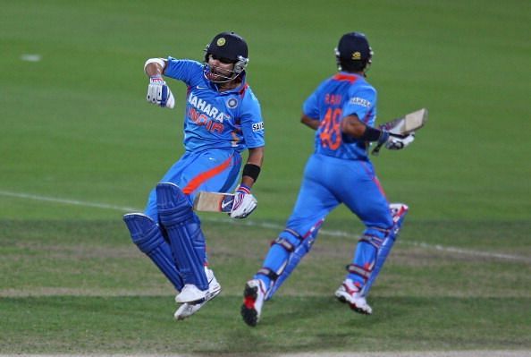 Virat Kohli&#039;s hundred against Sri Lanka was chiefly responsible for a fairy-tale win over Sri Lanka