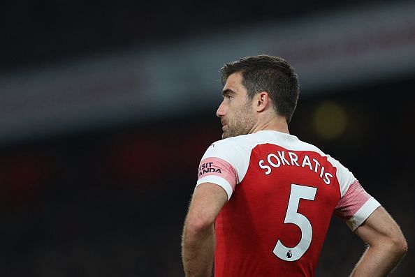 Arguably Arsenal&#039;s best defender of the season - Sokratis