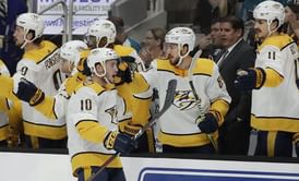 Forsberg's goal leads Predators past Sharks 4-2