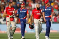 Delhi recorded one of their lowest ever totals against KXIP in 2017