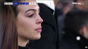 Twitter reacts as Cristiano Ronaldo's girlfriend tears up during Juventus 3-0 win over Atletico