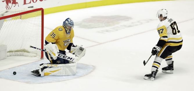 Crosby, Penguins beat Predators 2-1 in shootout