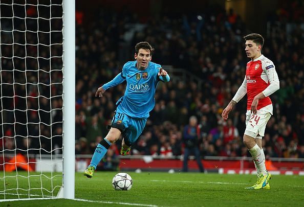 Arsenal FC v FC Barcelona - UEFA Champions League Round of 16: First Leg