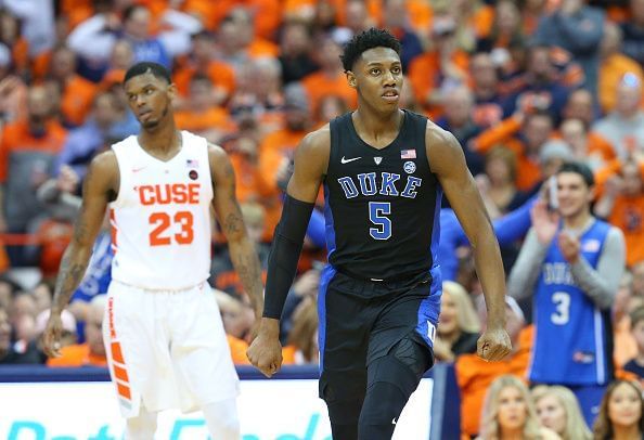 RJ Barrett has enjoyed a strong season with Duke