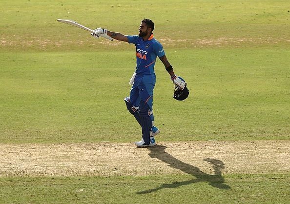 Virat Kohli scored his 40th ODI century