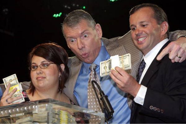 Vince McMahon is a rich man - a very, very rich man!