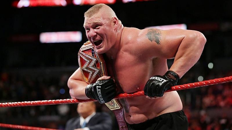 Lesnar has held the title for the majority of the past two years
