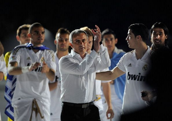 Mourinho, during his time at Real Madrid.