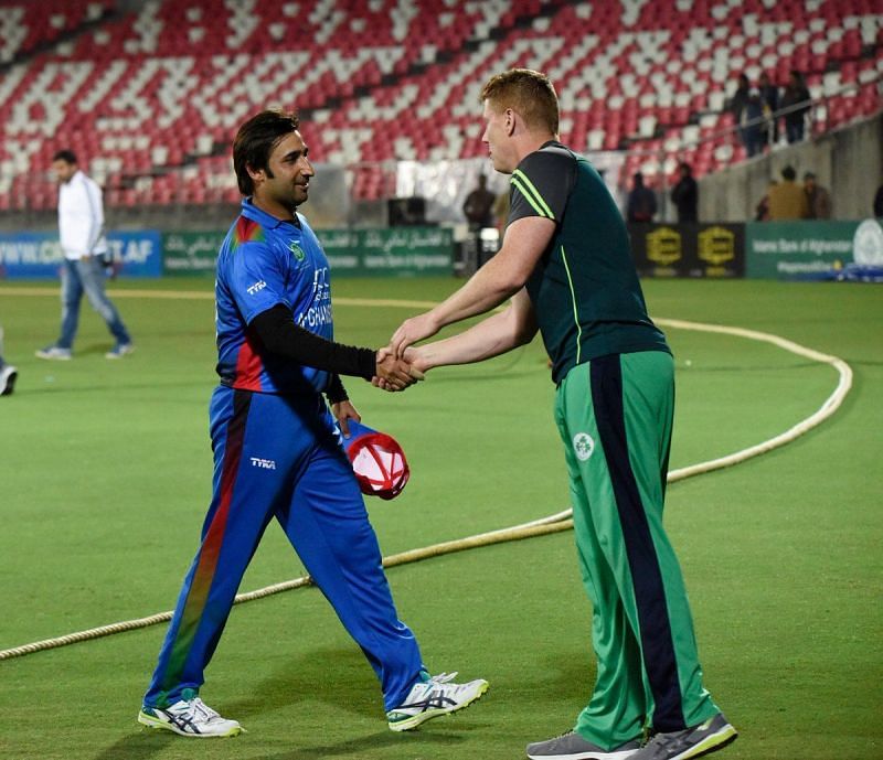 Asghar Afghan has led his side tremendously well against a strong Irish team